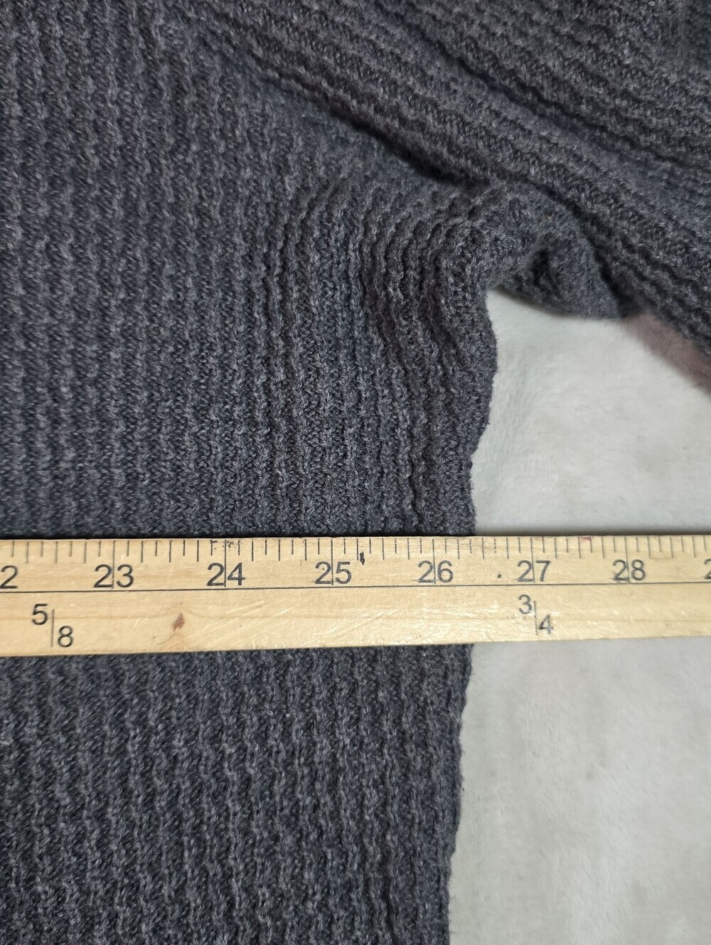 Oak Hill Button Up 1/4 Zip Pullover Chunky Knit Swester Sz 2XL - Picture 6 of 9